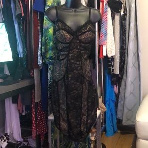 🔥💙💚Bebe Medium black Lace  dress🥳🍾🔥💜